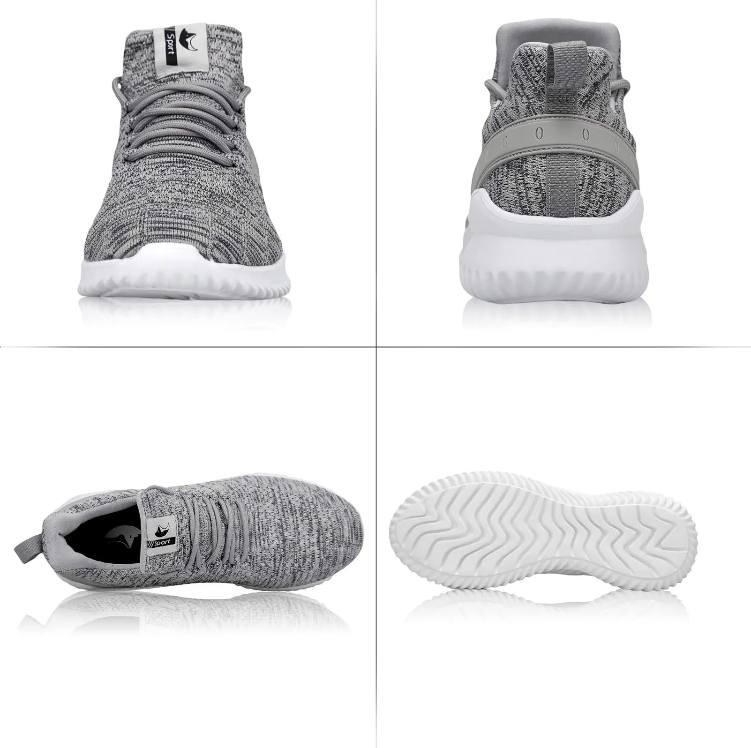 Mens Slip On Sneakers Non Slip Work Shoes Lightweight Mesh for Casual Tennis Running Walking Shoes