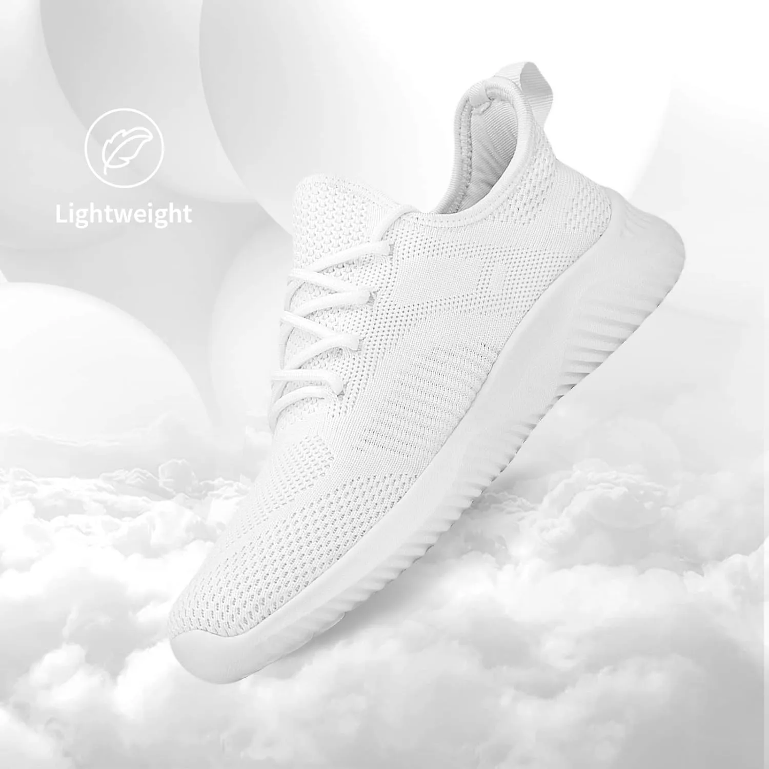 Mens Slip On Sneakers Non Slip Work Shoes Lightweight Mesh for Casual Tennis Running Walking Shoes