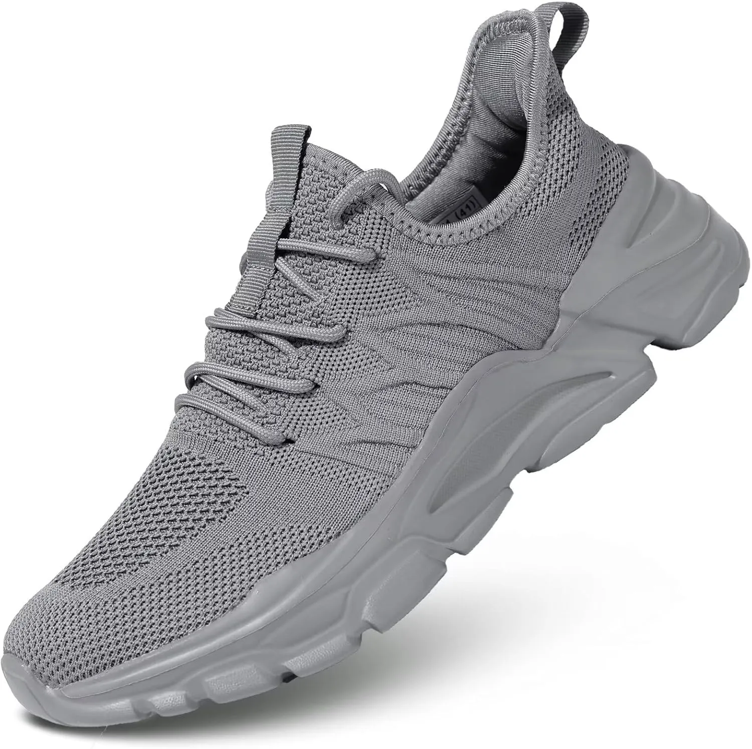 Mens Slip on Walking Shoes Non Slip Breathable Lightweight Sneakers Athletic Tennis Running Shoes for Gym Travel Jogging
