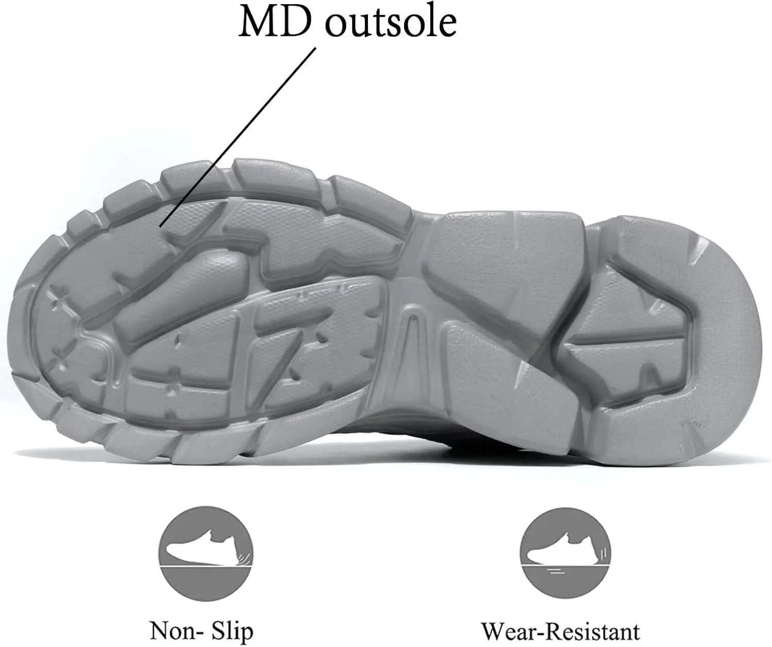 Mens Slip on Walking Shoes Non Slip Breathable Lightweight Sneakers Athletic Tennis Running Shoes for Gym Travel Jogging