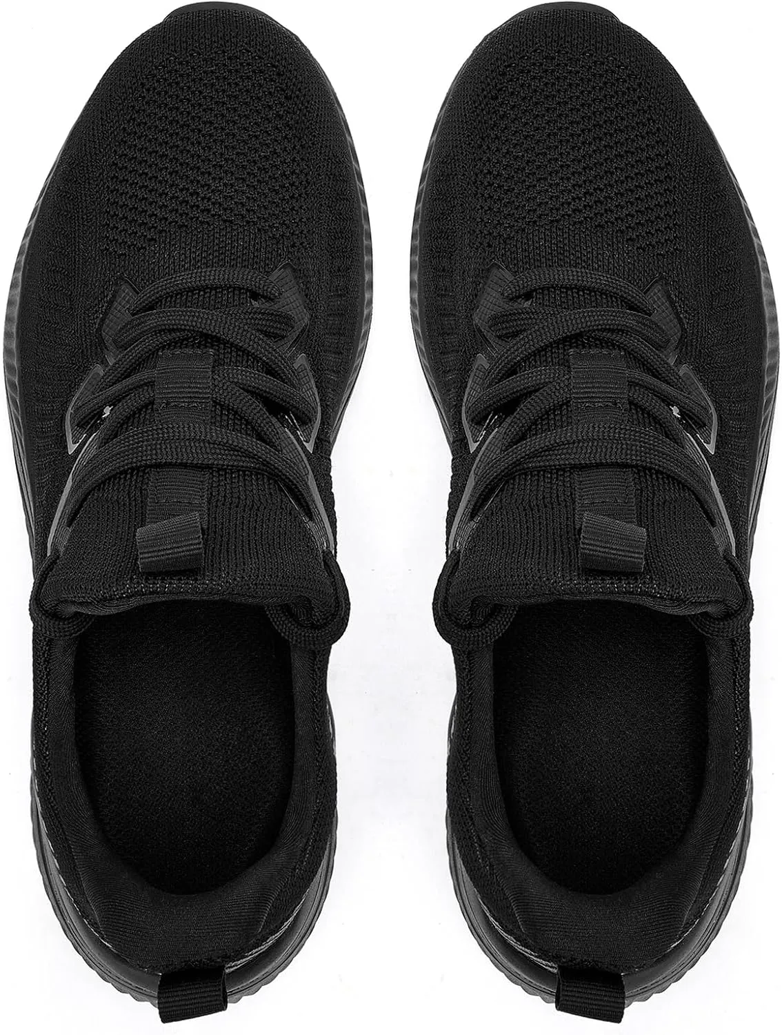 Mens Slip On Wide Walking Shoes Memory Foam Runnning Tennis Shoes Lightweight Breathable Casual Sneakers