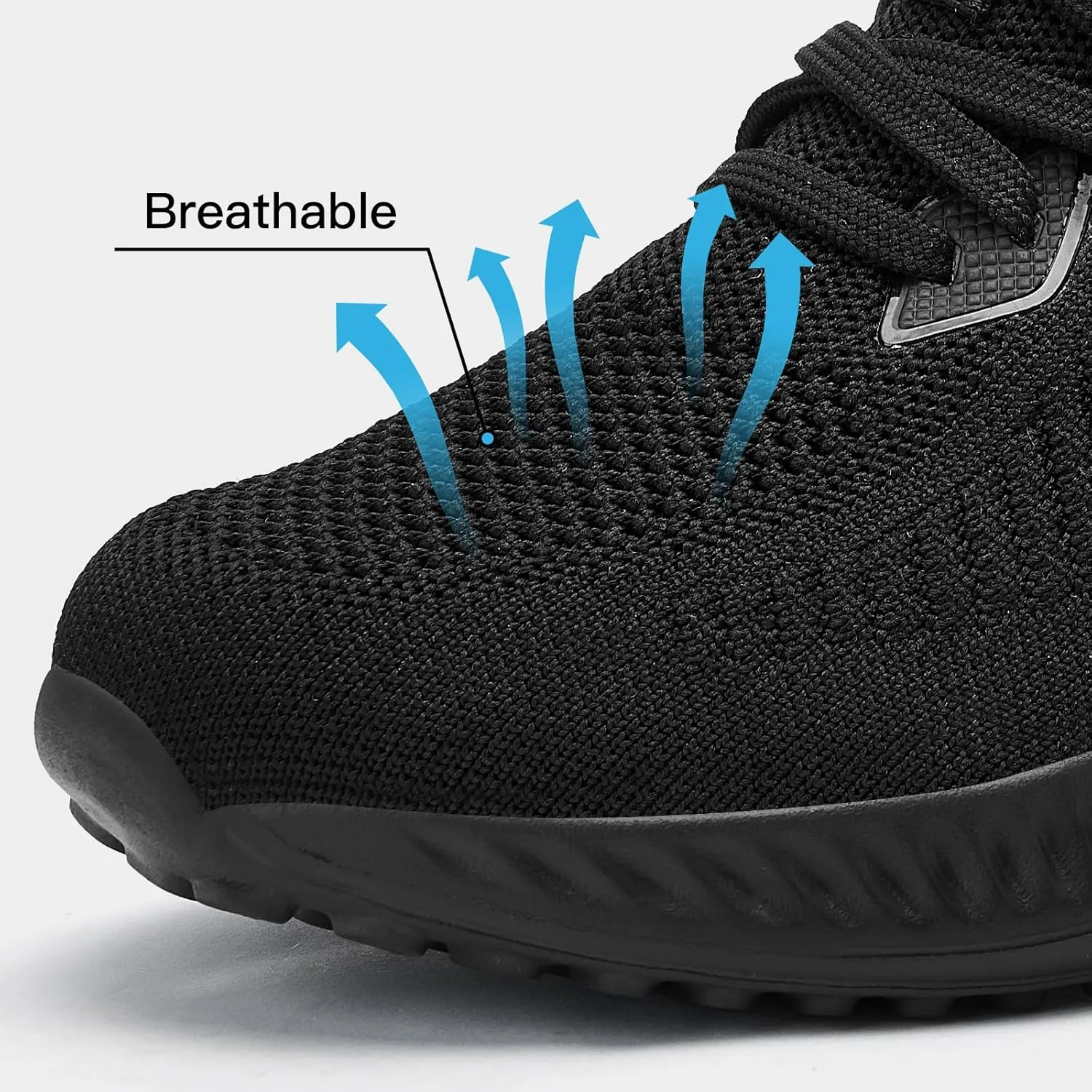 Mens Slip On Wide Walking Shoes Memory Foam Runnning Tennis Shoes Lightweight Breathable Casual Sneakers