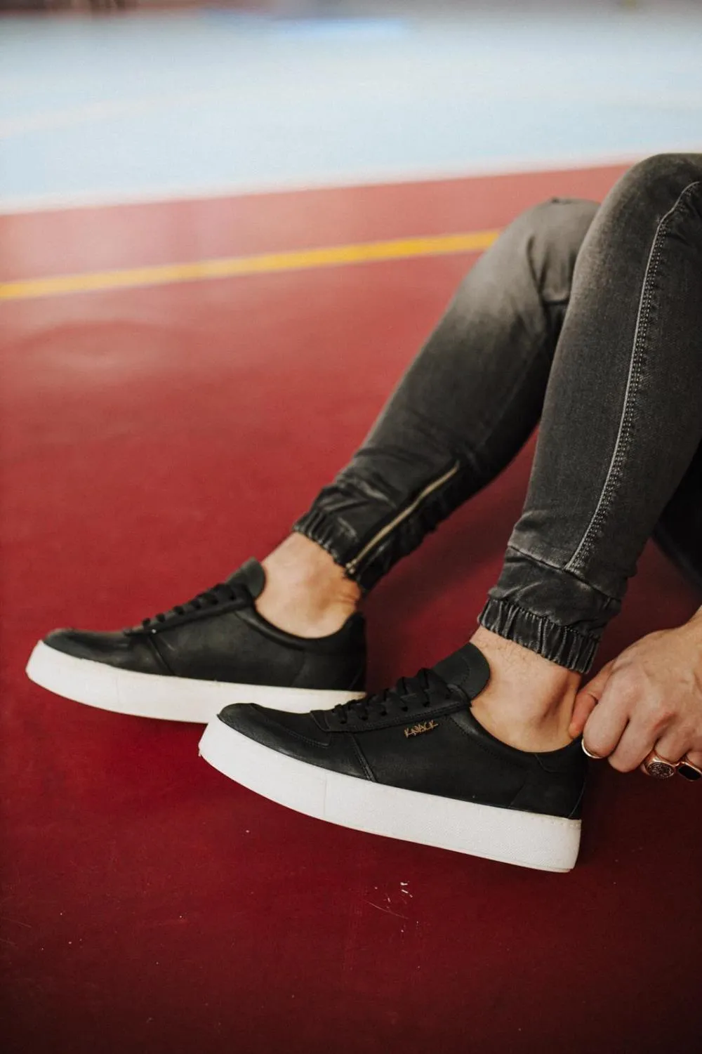 Men's Sneaker Daily Men's Sneaker Shoe 666 Black White