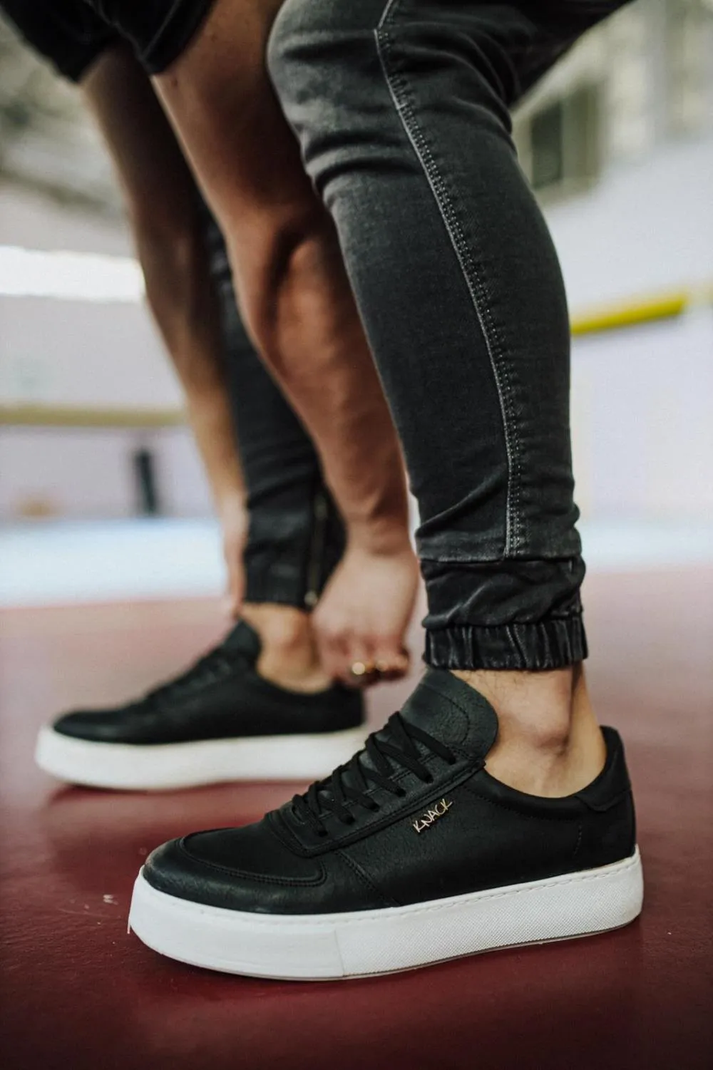 Men's Sneaker Daily Men's Sneaker Shoe 666 Black White