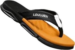 Men's Soft Comfy Flip Flop Slide Sandals - Non-Slip and Stylish Summer Beach Footwear