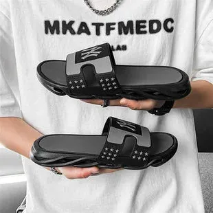Men's  Soft Thick Soled Beach Slippers