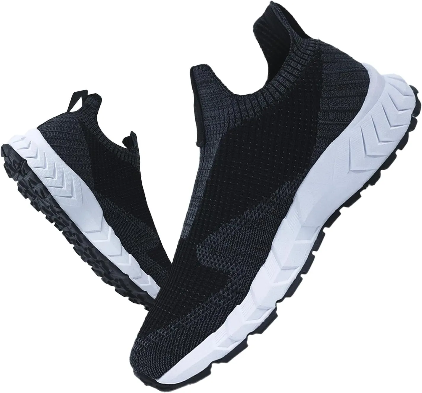 Mens Sports Anti-Slip Casual Walking Shoes Lightweight Fitness Shoes Breathable Mesh Breathable Athletic Shoes
