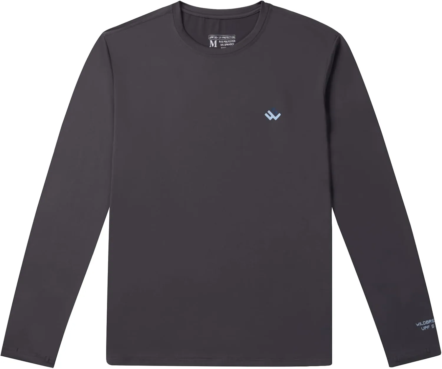 Men’s UPF 50  Lightweight Long Sleeve Casual T-Shirt Quick Dry UV Sun Protection for Outdoor Beach Hiking Fishing Exercise