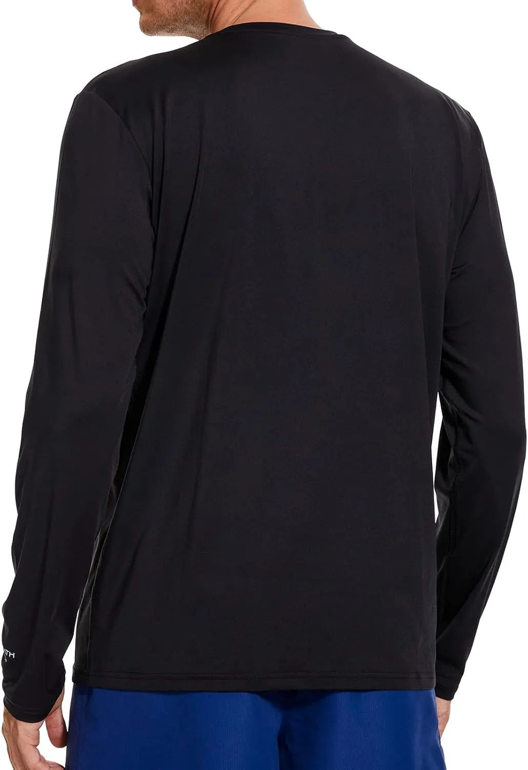 Men’s UPF 50  Lightweight Long Sleeve Casual T-Shirt Quick Dry UV Sun Protection for Outdoor Beach Hiking Fishing Exercise
