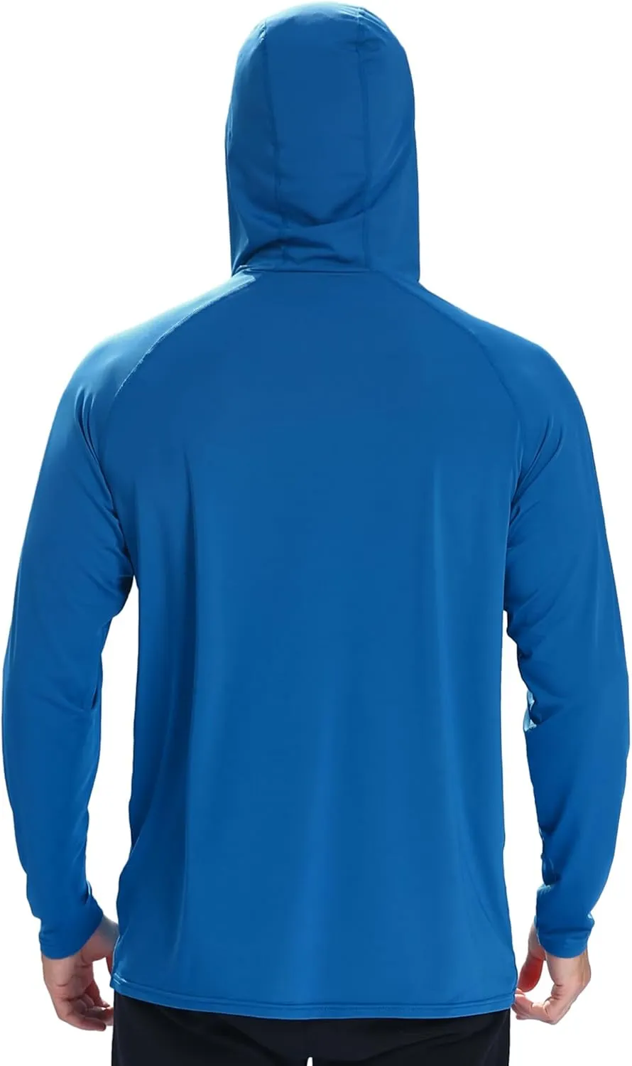 Men's UPF 50  Sun Protection Hoodie Shirts Long Sleeve Rash Guard Fishing Hiking SPF UV Shirt Quick Dry