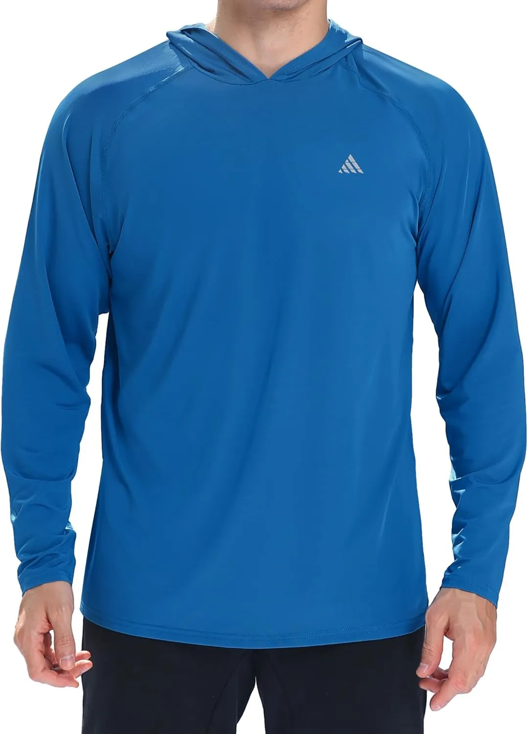 Men's UPF 50  Sun Protection Hoodie Shirts Long Sleeve Rash Guard Fishing Hiking SPF UV Shirt Quick Dry
