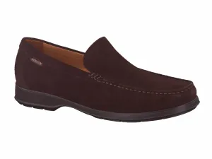 Mephisto Men's Henri Dark Brown Velours Leather Loafer
