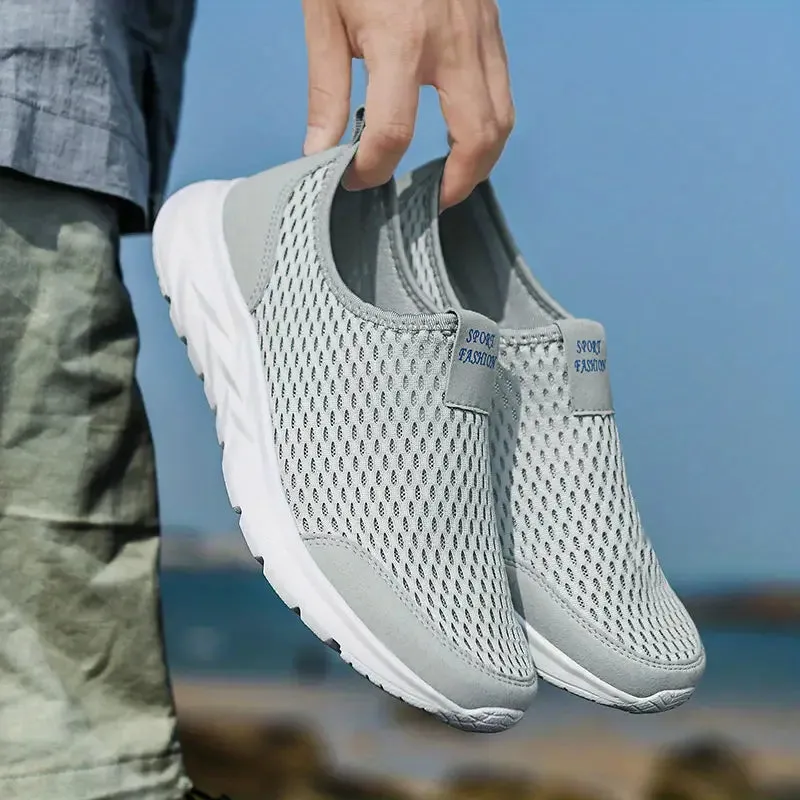 Mesh Slip-on Sneakers