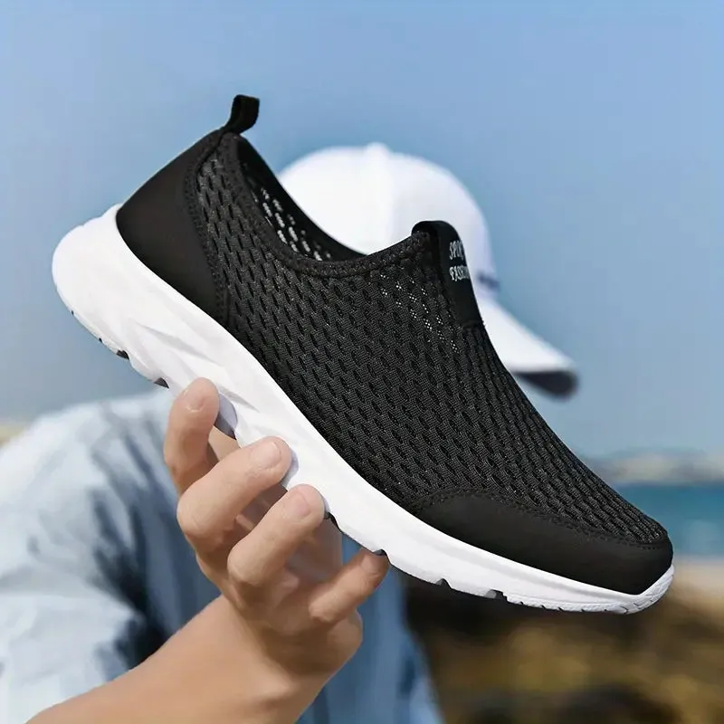 Mesh Slip-on Sneakers