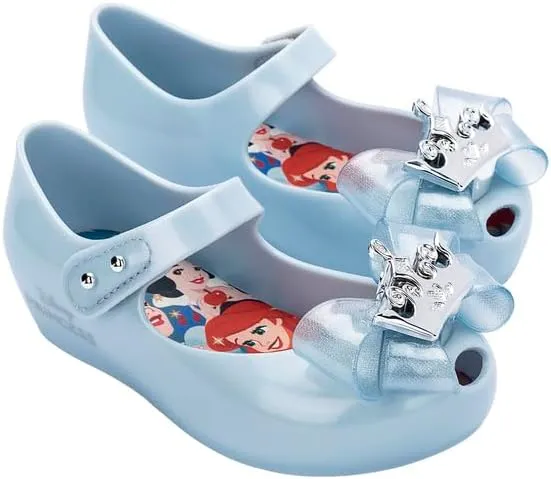 mini melissa Girl's Ultragirl Ii   Disney Princess Ballet Flat