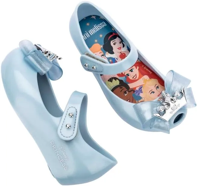 mini melissa Girl's Ultragirl Ii   Disney Princess Ballet Flat