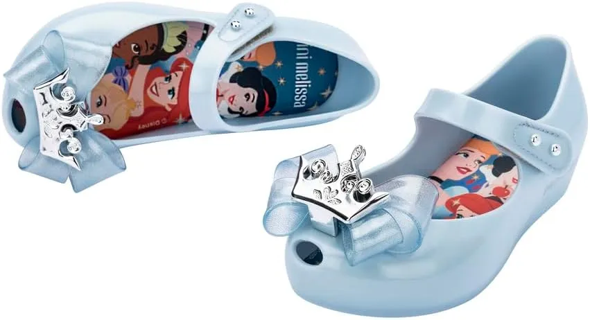 mini melissa Girl's Ultragirl Ii   Disney Princess Ballet Flat