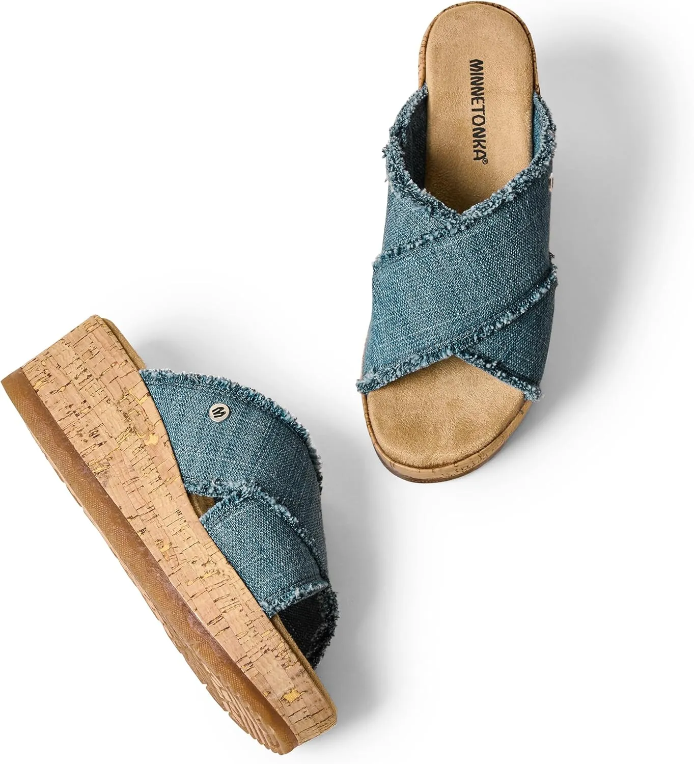 Minnetonka Women's Pepper, Pemma and Posey Slide Sandal