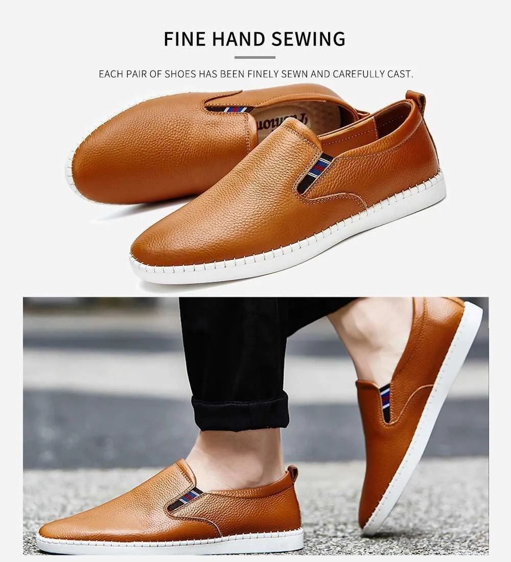 mitvr Men's Loafers Slip On Driving Shoes Lightweight Comfortable Outdoor Walking Shoes