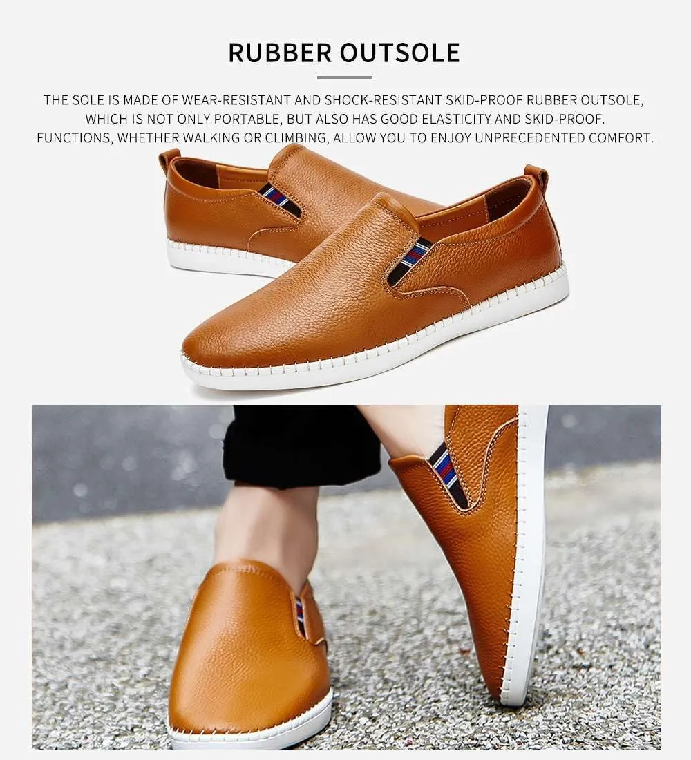 mitvr Men's Loafers Slip On Driving Shoes Lightweight Comfortable Outdoor Walking Shoes