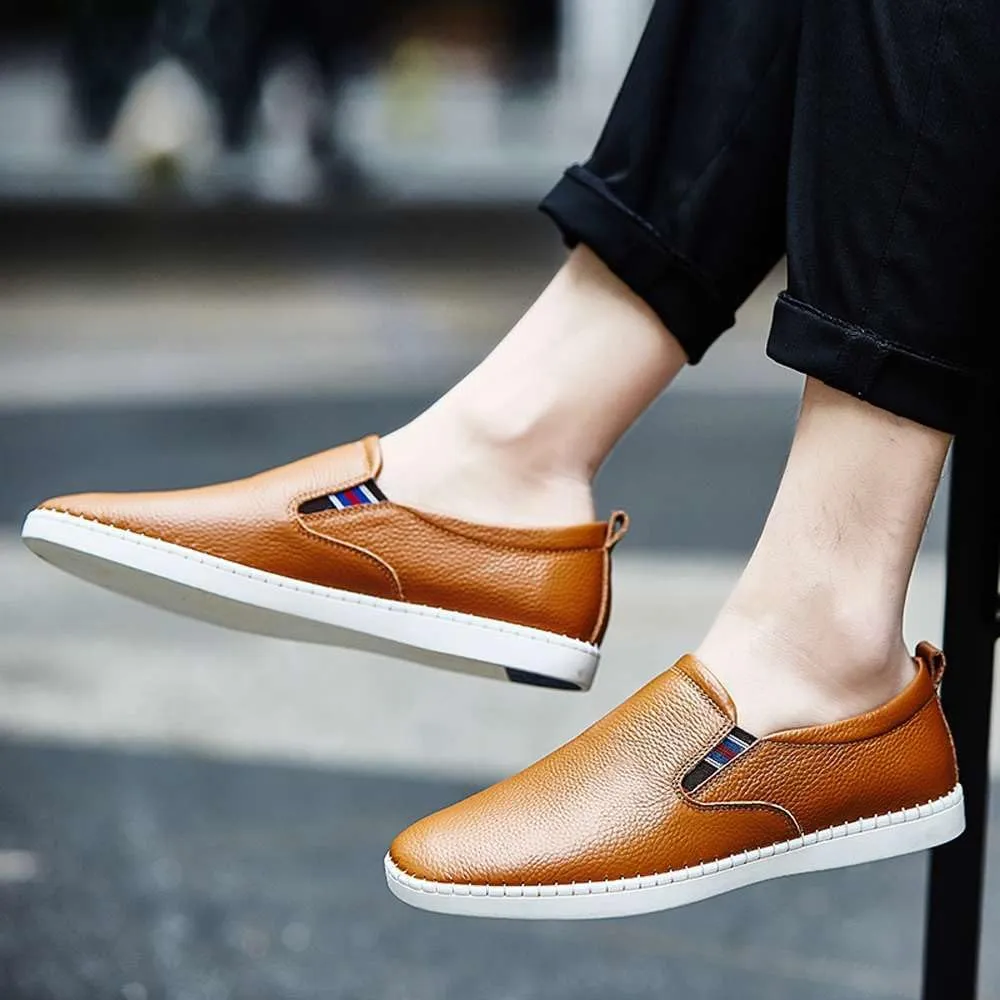 mitvr Men's Loafers Slip On Driving Shoes Lightweight Comfortable Outdoor Walking Shoes