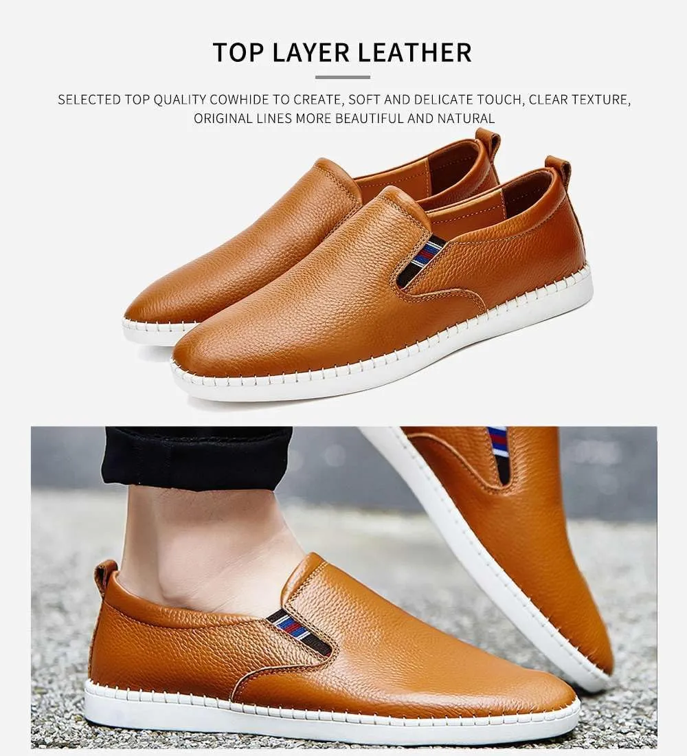 mitvr Men's Loafers Slip On Driving Shoes Lightweight Comfortable Outdoor Walking Shoes