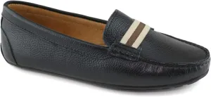 MJNY Womens Casual Comfortable Genuine Leather Lightweight Driving Moccasins Classic Fashion Webstrap Slip On Ladies Driving Loafer Flat Shoes