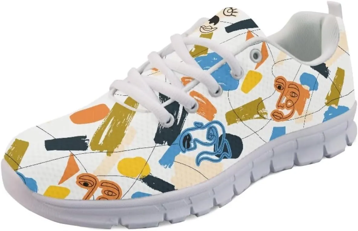 Modysero Shoes for Women Soft Lightweight Print Sneaker Running Walking Outdoor Casual Womens Shoes