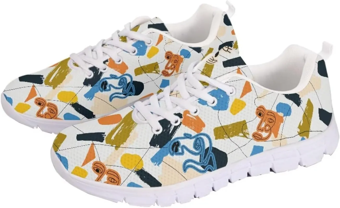 Modysero Shoes for Women Soft Lightweight Print Sneaker Running Walking Outdoor Casual Womens Shoes
