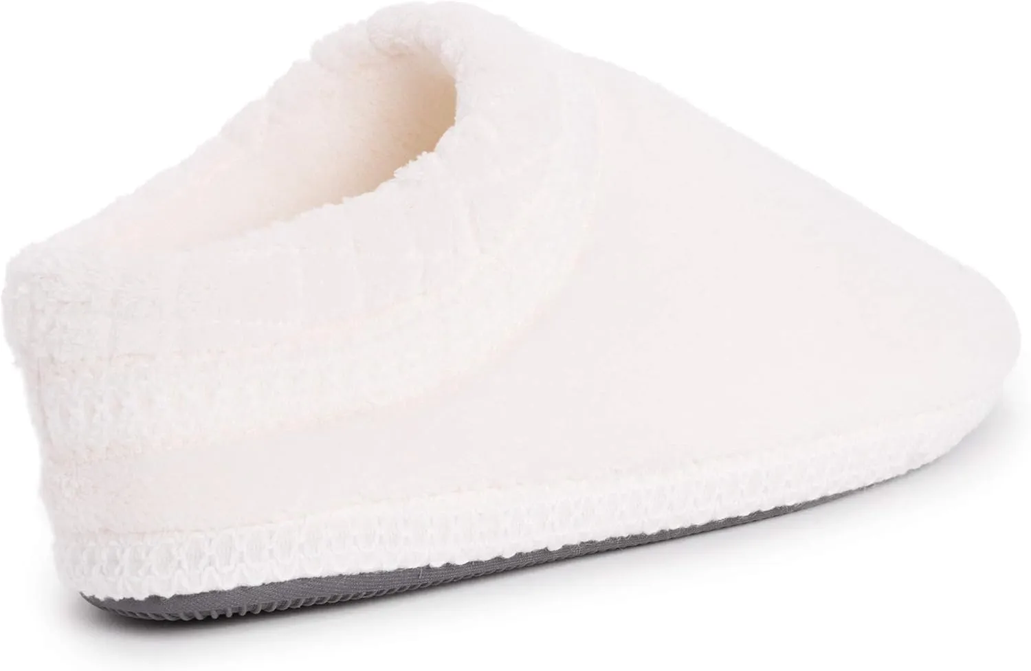 MUK LUKS Womens Rita Micro Chenille Full Foot Slippers