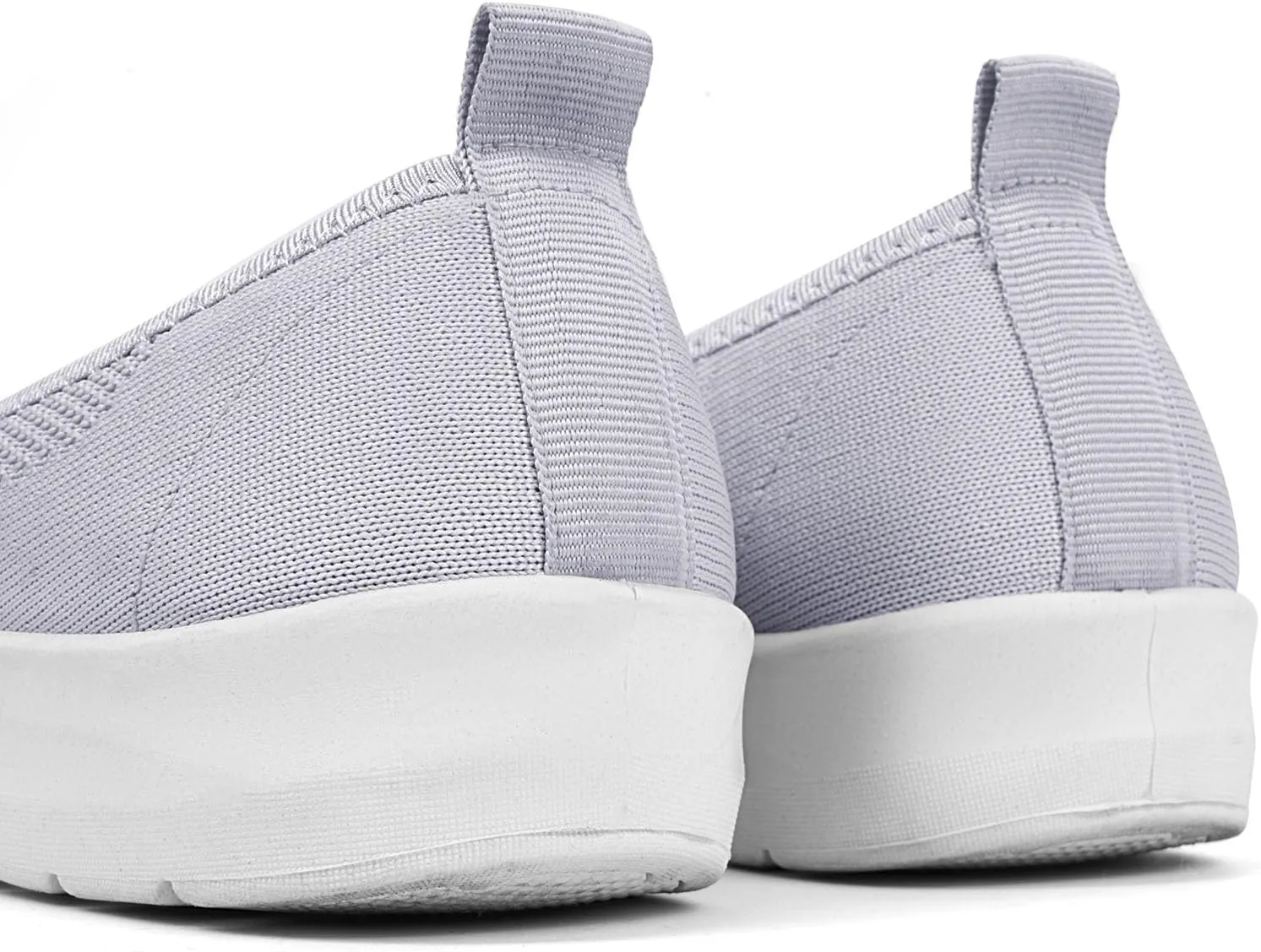 MUSSHOE Walking Shoes Women Breathe Mesh Slip On Sneakers Women Comfortable Lightweight