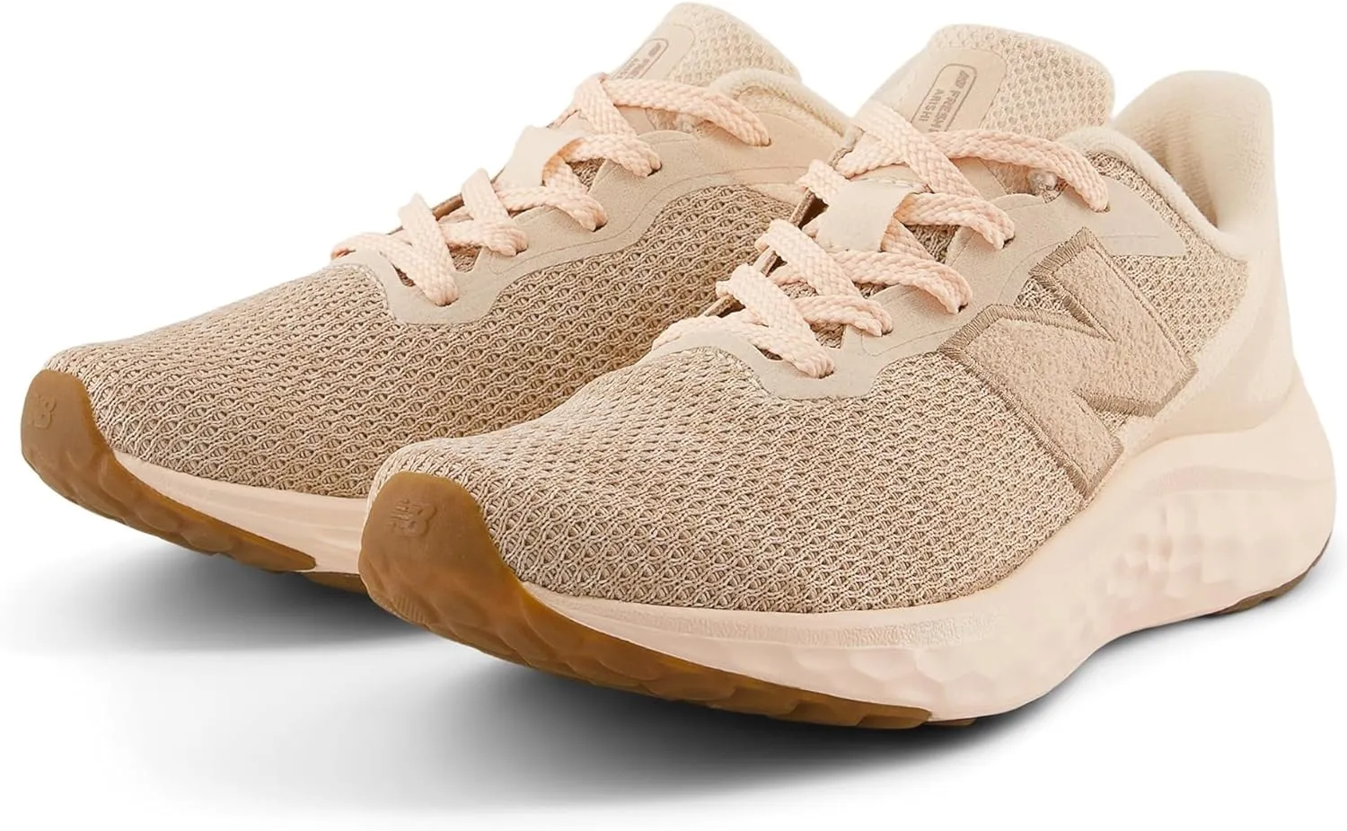 New Balance Women's Fresh Foam Arishi V4 Running Shoe, Vintage Rose/Flat Taupe, 11