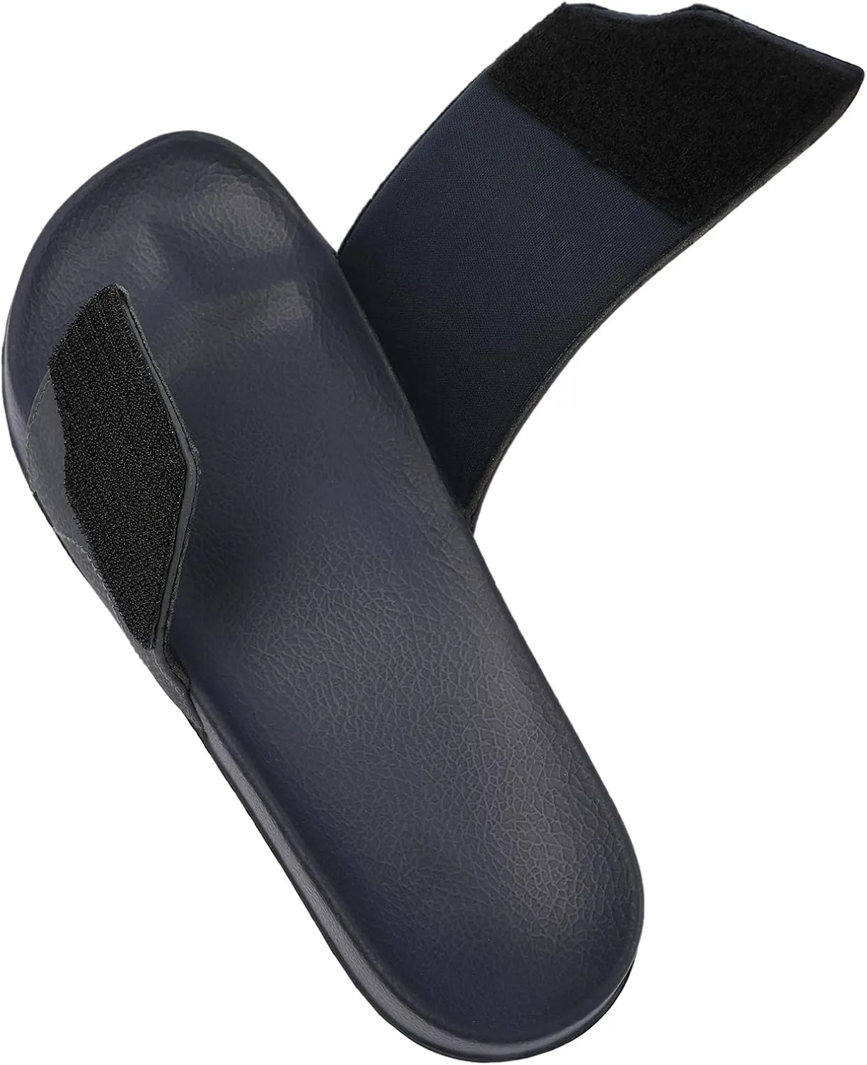 NewDenBer Men's Comfort Slide Sandals Lightweight EVA Rubber Slip on Sandals