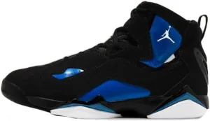 NIKE Jordan True Flight Men's Shoes (342964-042, Black/Game Royal/White) Size 9.5