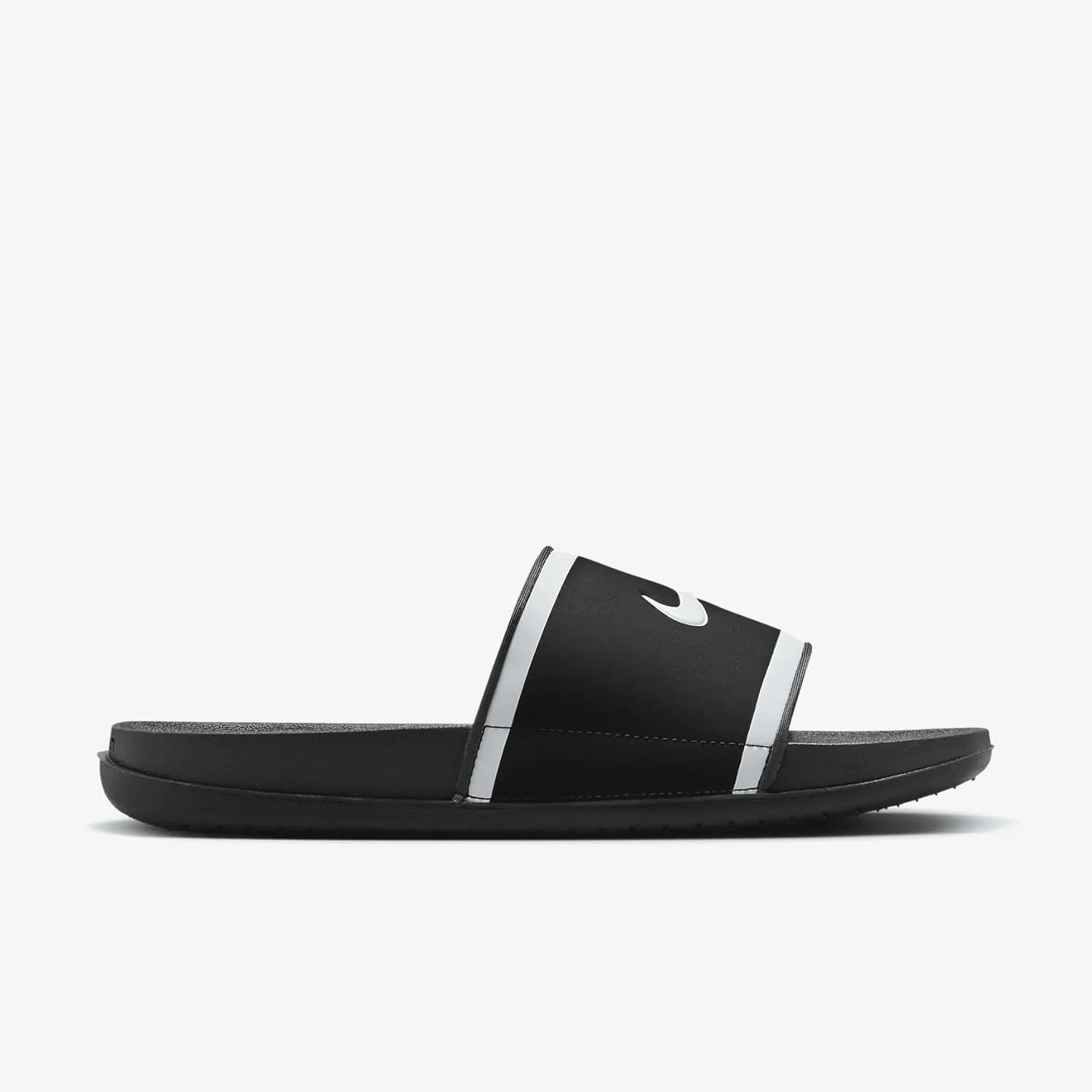 Nike Offcourt (Las Vegas Raiders) Offcourt Slides (FN4454-001, Black/Dark Smoke Grey/Field Silver)