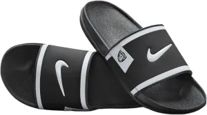 Nike Offcourt (Las Vegas Raiders) Offcourt Slides (FN4454-001, Black/Dark Smoke Grey/Field Silver)