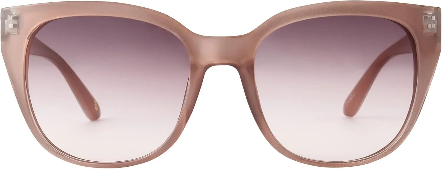 Nine West Women's Shayna Sunglasses Cat Eye, Brown Tortoise, 52mm