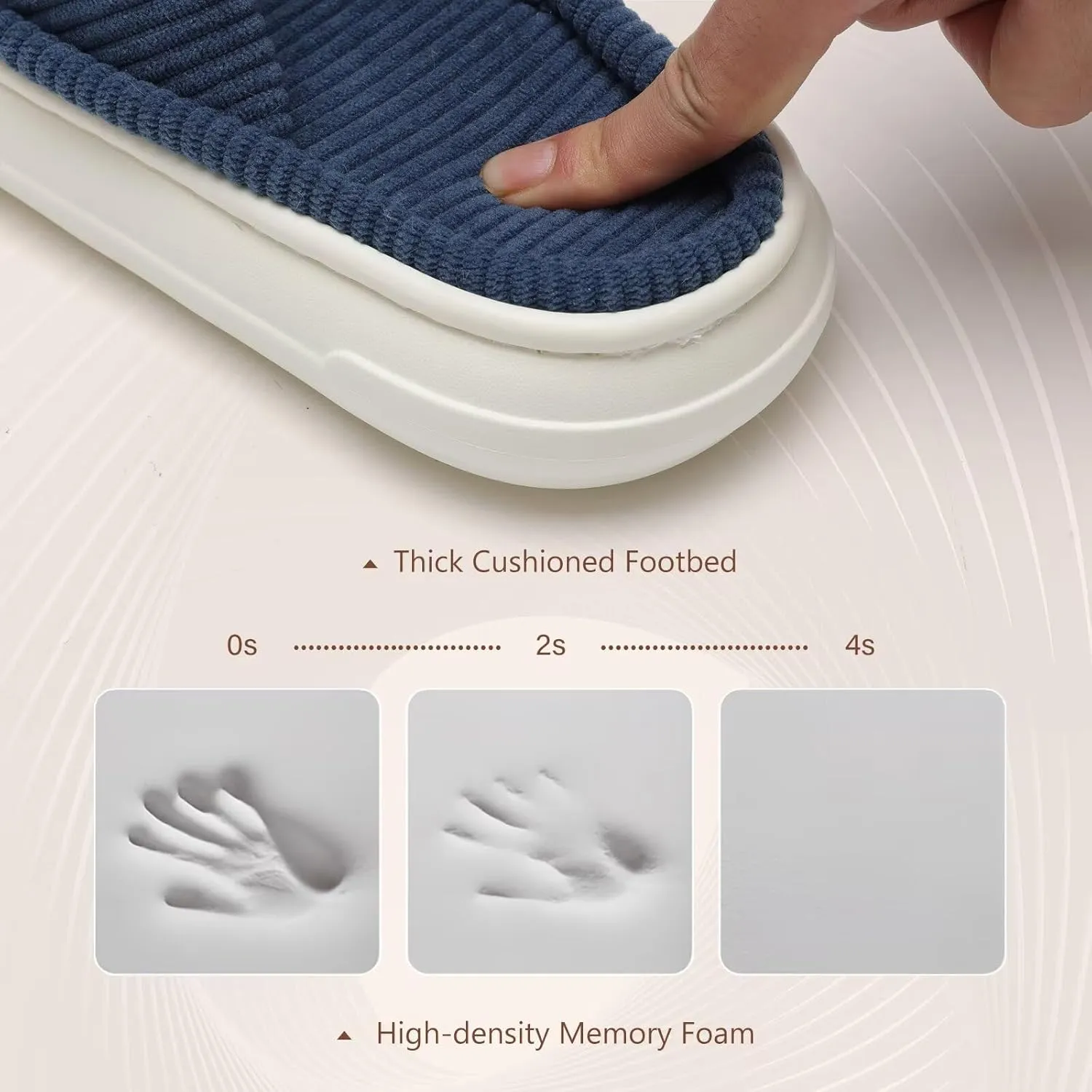 NineCiFun Platform Slippers for Women Indoor and Outdoor Women's Summer Slippers Open Toe Slide House Bedroom Shoes