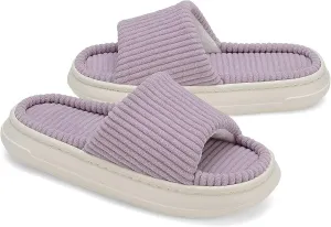 NineCiFun Unisex Summer House Slippers Indoor and Outdoor Slip-On Home Bedroom Shoes for Women and Men