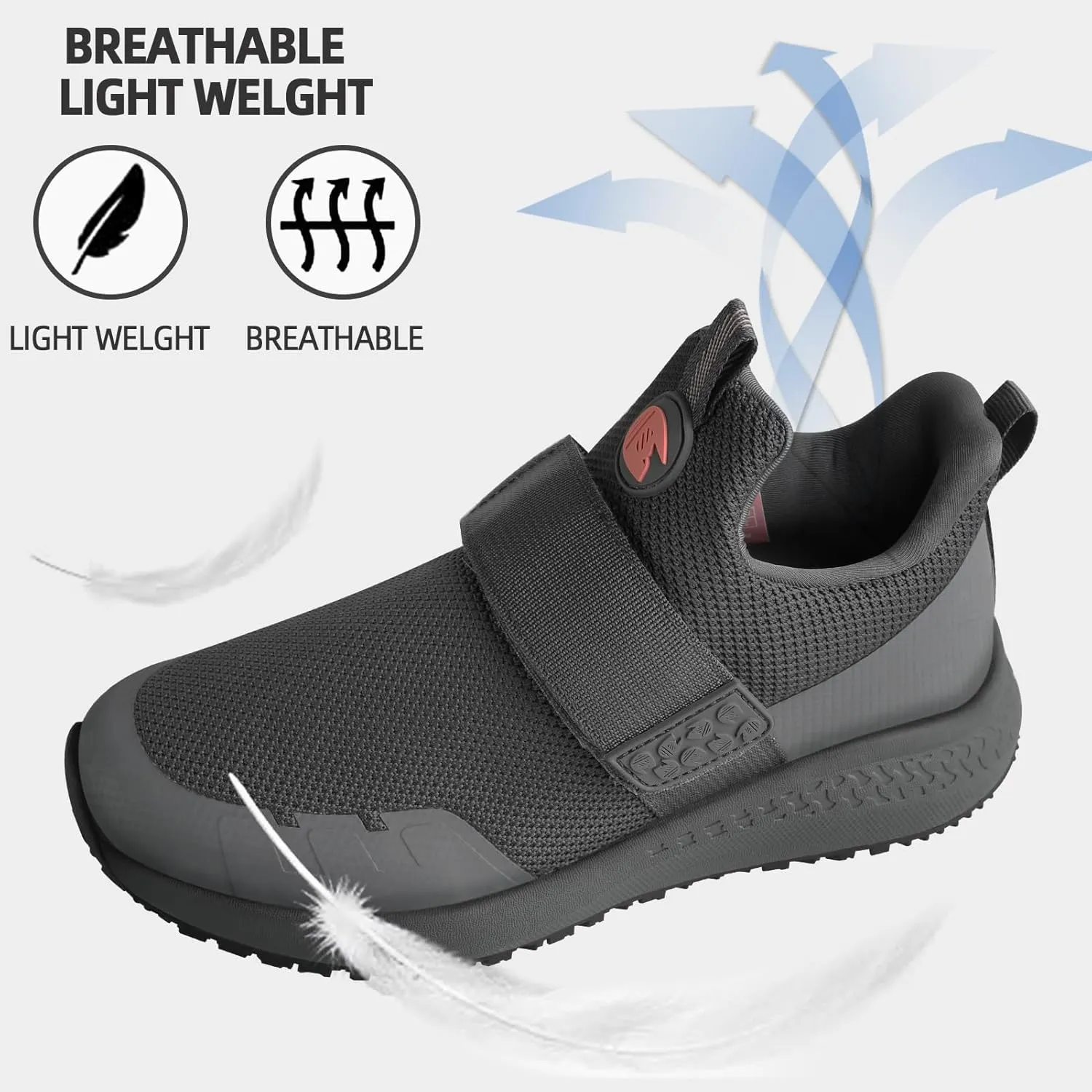 Non Slip Work Shoes for Women Food Service Slip Resistant Waterproof Kitchen Chef Slip On Restaurant Shoes Walking Sneakers Lightweight Comfortable Working Footwear