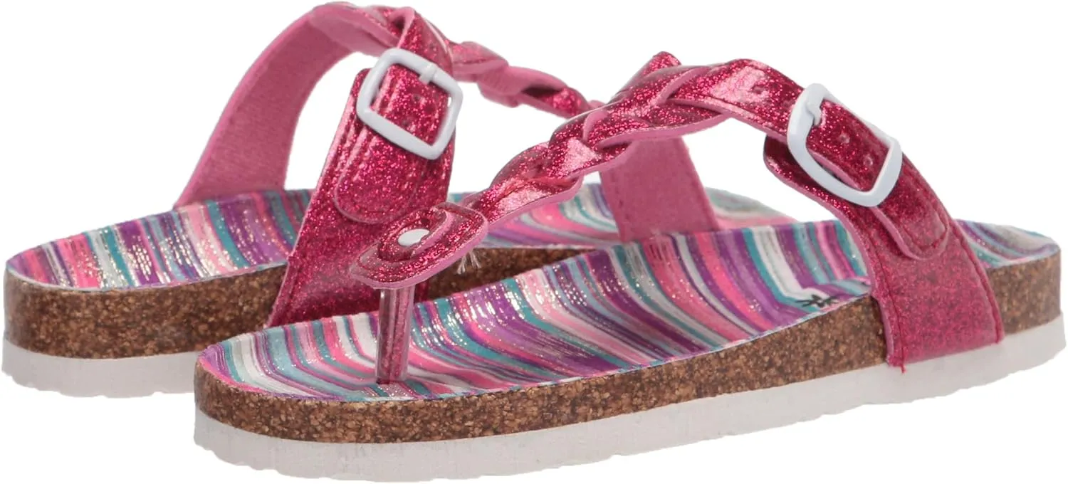 Northside Girl's Dina Open Toe Cork Sandal Slide