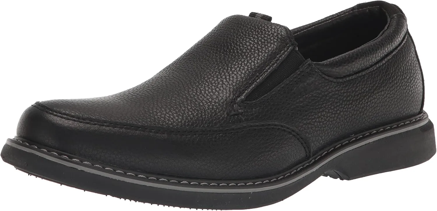 Nunn Bush Men's Otto Moccasin Toe Slip on Leather Loafer with Lightweight Sole