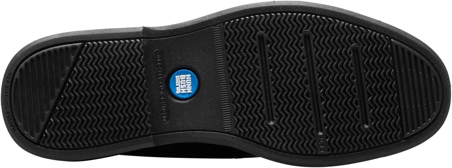 Nunn Bush Men's Otto Moccasin Toe Slip on Leather Loafer with Lightweight Sole