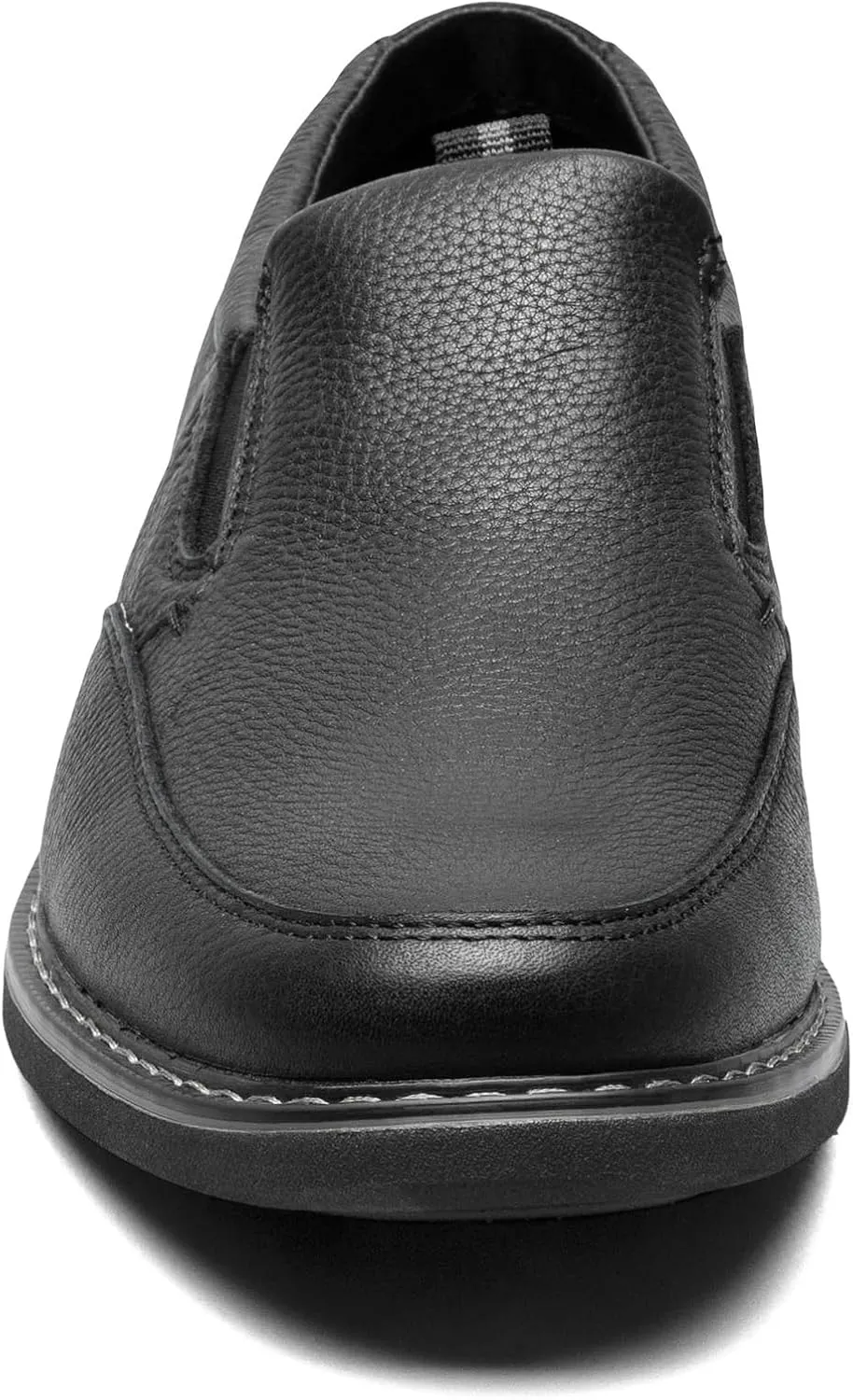Nunn Bush Men's Otto Moccasin Toe Slip on Leather Loafer with Lightweight Sole