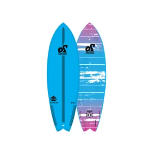 Ocean Storm Sanchez Soft Top Performance Surfboard Grey 5.8Ft