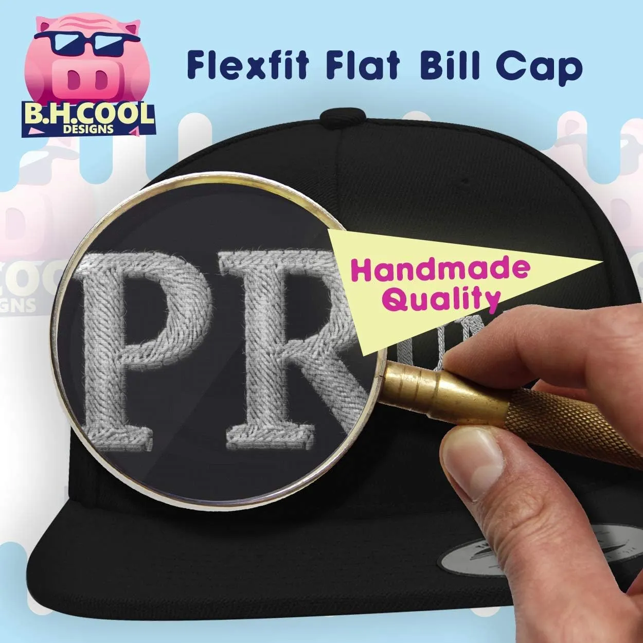 of Course I'm Right! I'm A Lemonds! - Flexfit 6210 Structured Flat Bill Fitted Hat | Baseball Cap for Men and Women