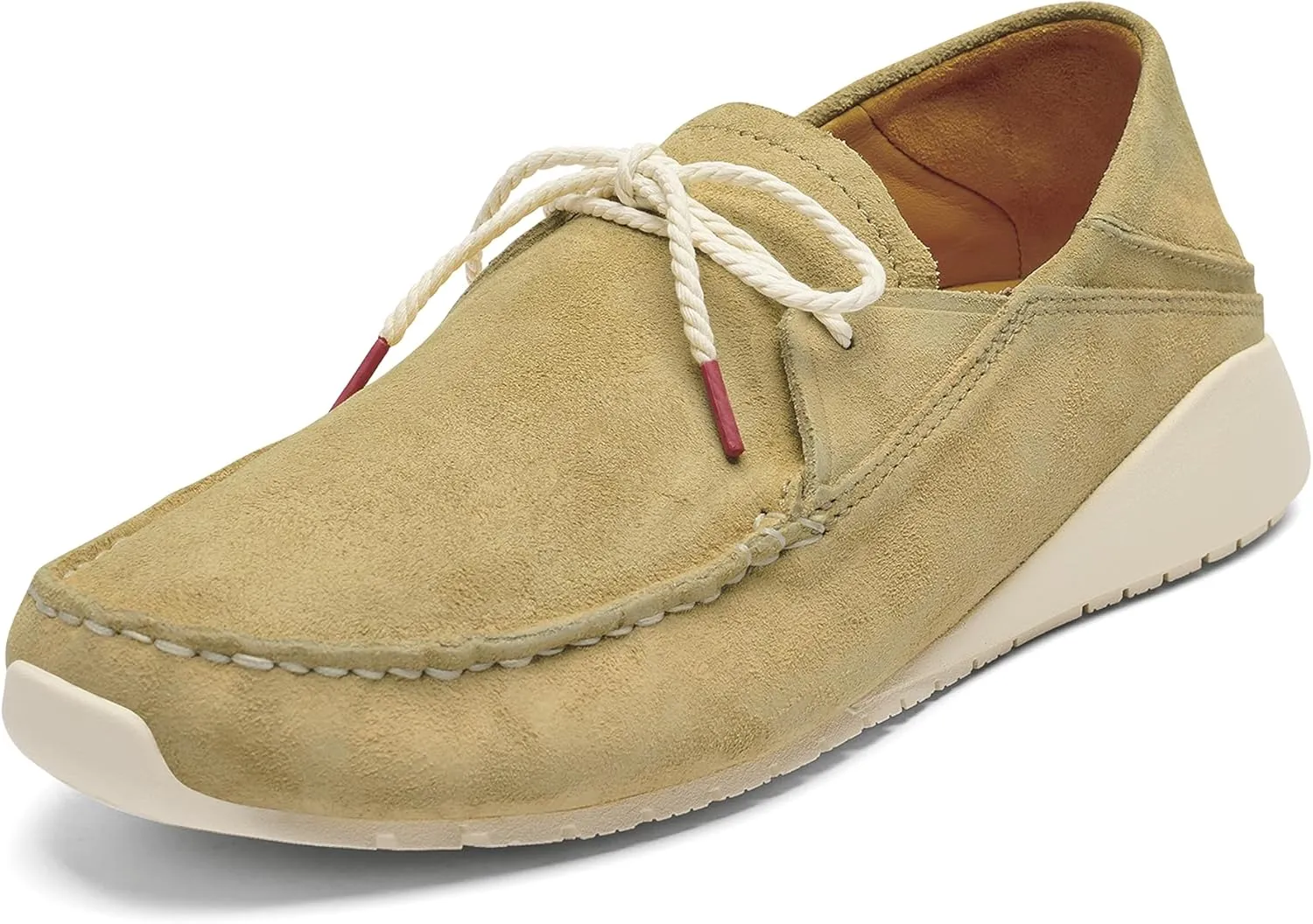 OLUKAI Ka'a Driver Men's Loafers, Italian Suede Shoes, Premium Material & Contemporary Look, Comfortable Fit & All-Day Support
