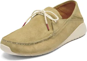 OLUKAI Ka'a Driver Men's Loafers, Italian Suede Shoes, Premium Material & Contemporary Look, Comfortable Fit & All-Day Support
