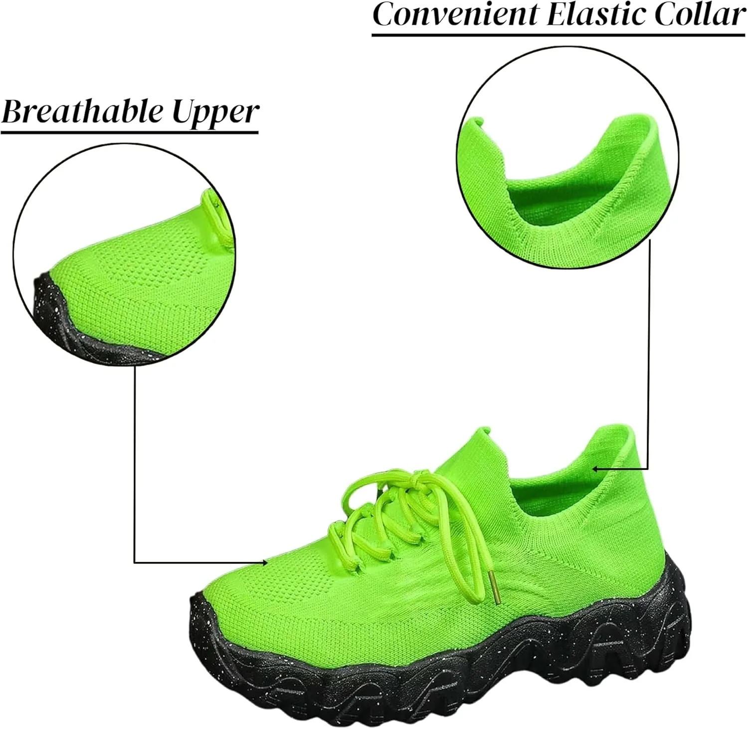 Orthopedic Shoes for Women Woven Breathable Soft Sole Slip on Walking Shoes with Arch Support Daily Commuting Shoes