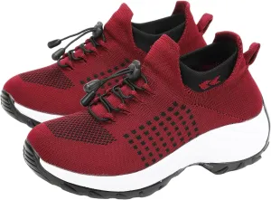 Orthopedic Sneakers for Women Men Comfort Wear Orthowear Shoes Walking Slip on Trainers Breathable Arch Support Shoes Ladies Nursing Work Mesh Shoe Running Jogging Sneaker Plantar Fasciitis Unisex